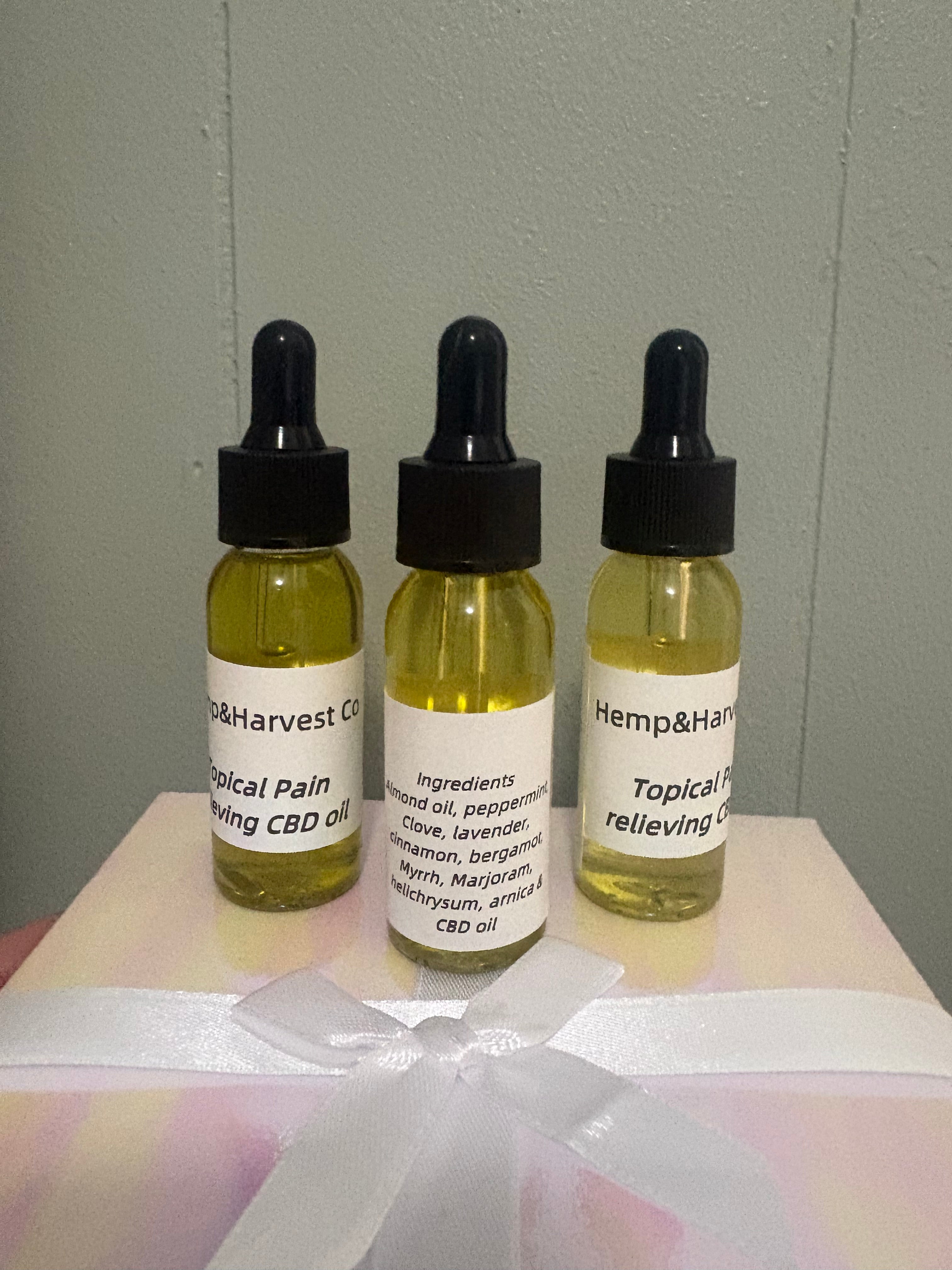 Pain relieving CBD oil