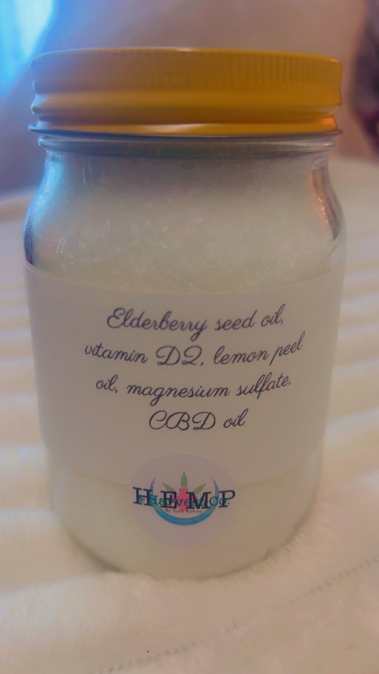 Elderberry Bath Soak (salts)